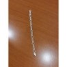 Pulsera para niña de plata 925 con eslabones de doble barra y puente