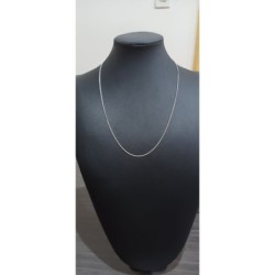 Cadena de plata 925 Barbada Fina (50 cm x 1