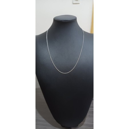 Cadena de plata 925 Barbada Fina (50 cm x 1