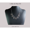 Collar de plata 925 con tréboles