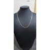 Cadena Plata 925 Barbada 1X1 50Cm 3Mm | Jazmín Joyas Guatemala