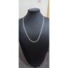 Cadena Plata 925 Gucci C/Pave 55Cm 4Mm | Jazmín Joyas Guatemala
